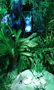 Ausstellung DINO WORLD – Das Reich der Giganten @ Kleine Olympiahalle München ab 01.04.2018 (©Foto; Martin Schmitz)